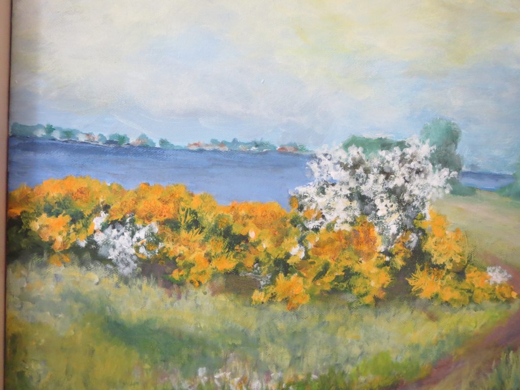 Am Bodden I Hiddensee I Aquarell vn Peter Pamperin